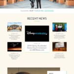Sitio web de Disney desarrollado con Wordpress