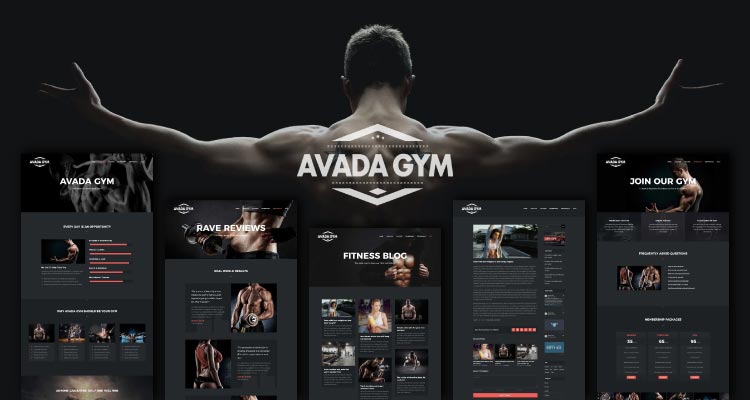 Gym Avada Demo. Sitio web de gimnasio de ejemplo